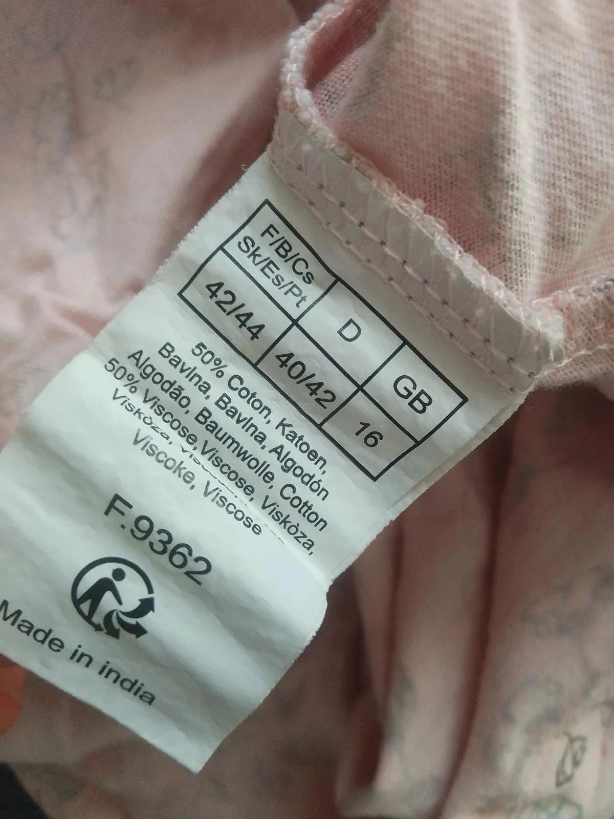 Camisón de mujer de algodón 42 44 – photo 3